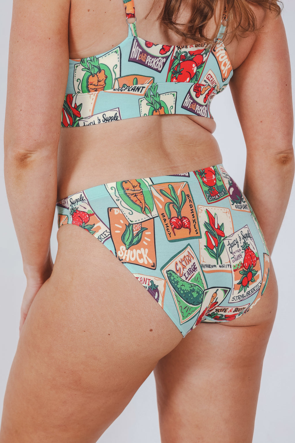 Shinesty The Need For Seed seed packet modal bikini underwear – funny garden novelty
