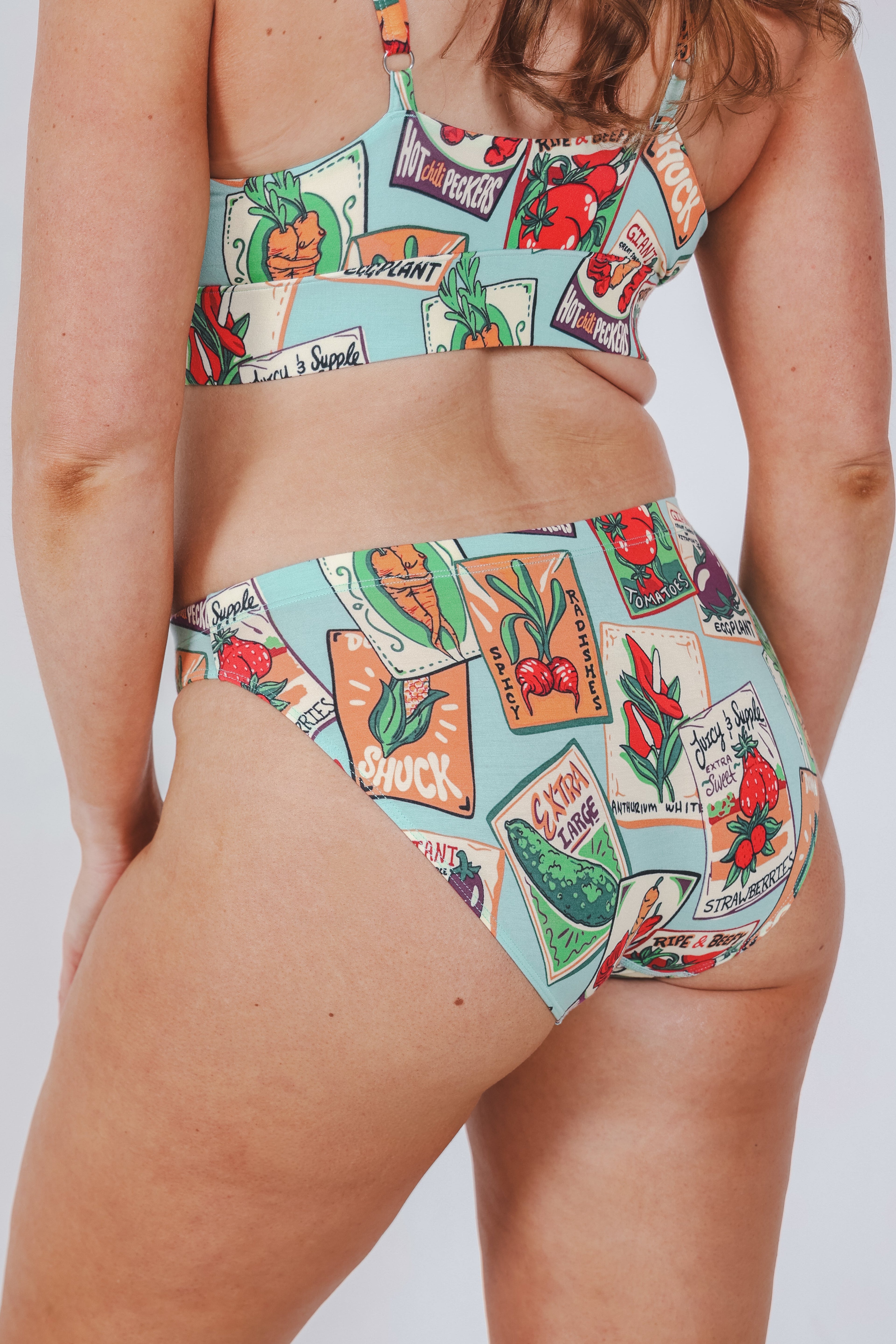 Shinesty The Need For Seed seed packet modal bikini underwear – funny garden novelty
