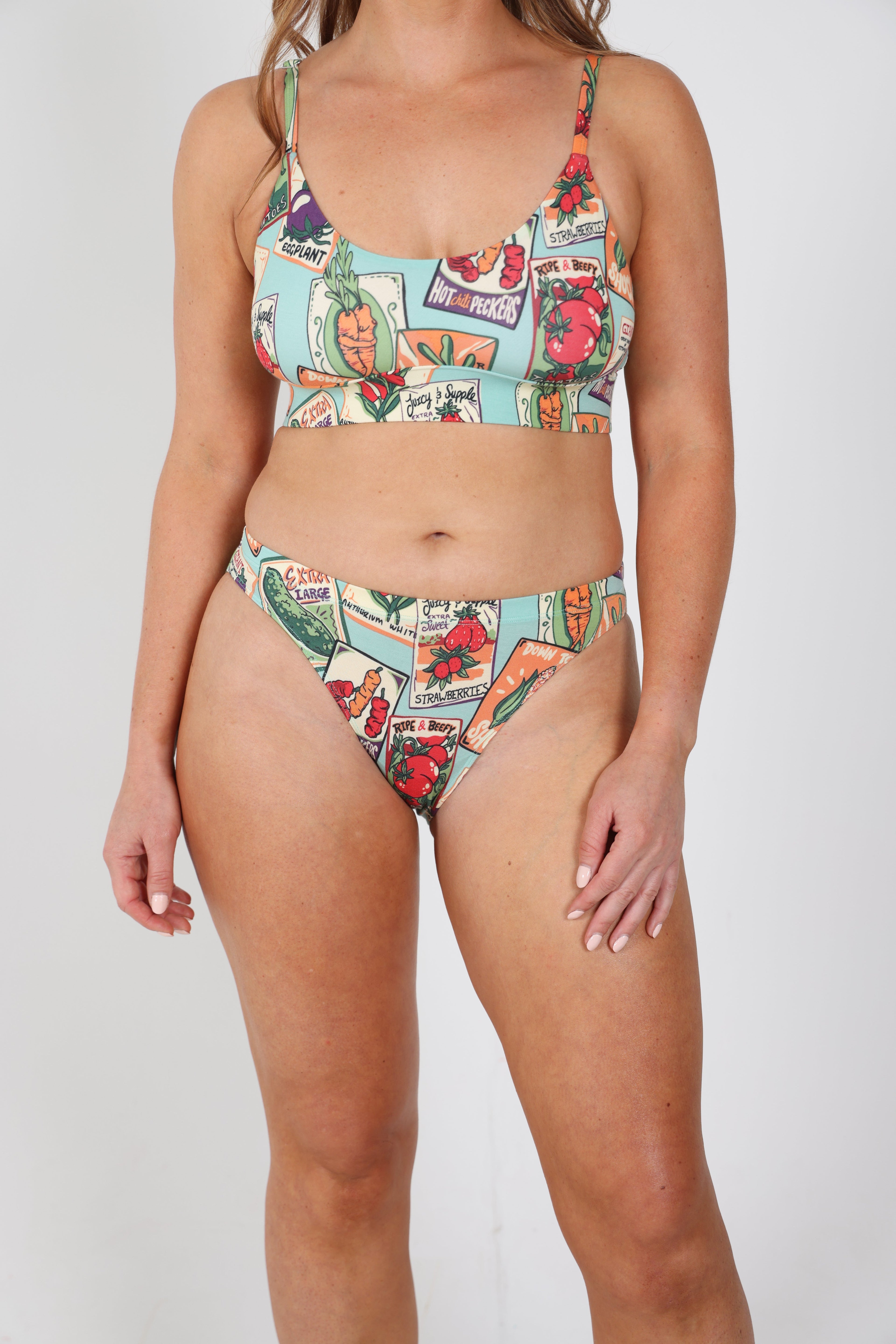 Shinesty The Need For Seed seed packet modal bikini underwear – funny garden novelty