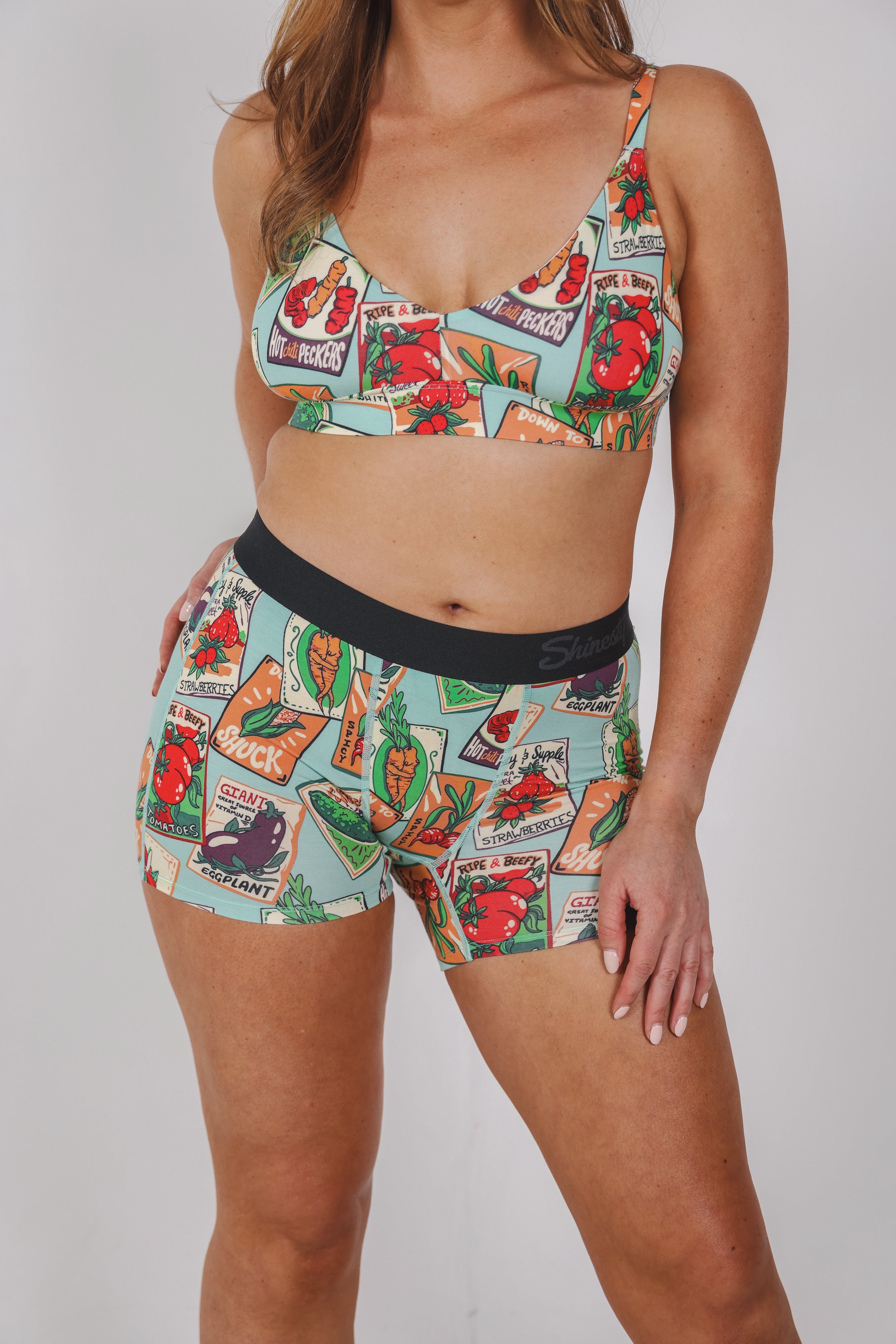 Shinesty The Need For Seed seed packet women's boxers – funny garden novelty underwear