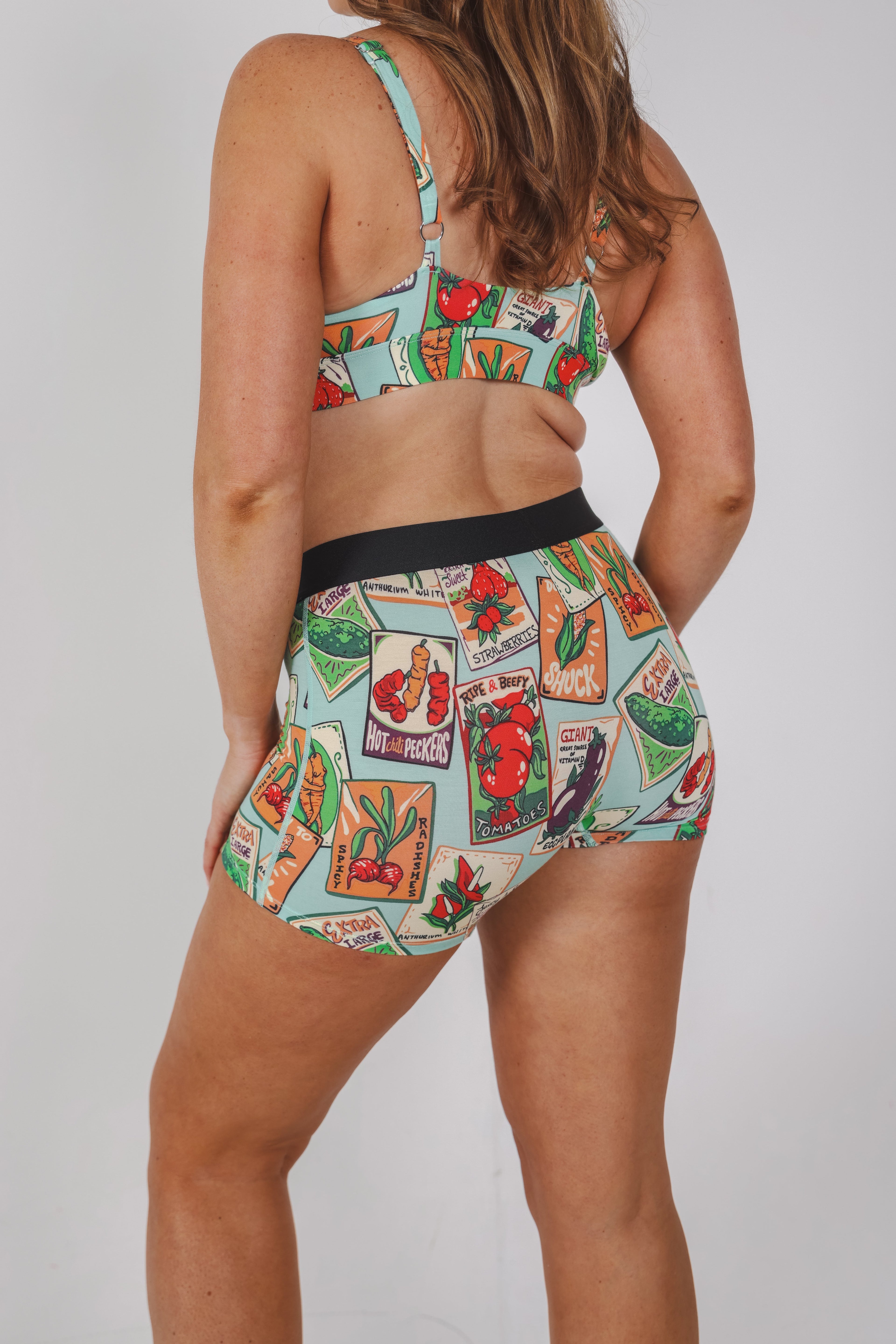 Shinesty The Need For Seed seed packet women's boxers – funny garden novelty underwear