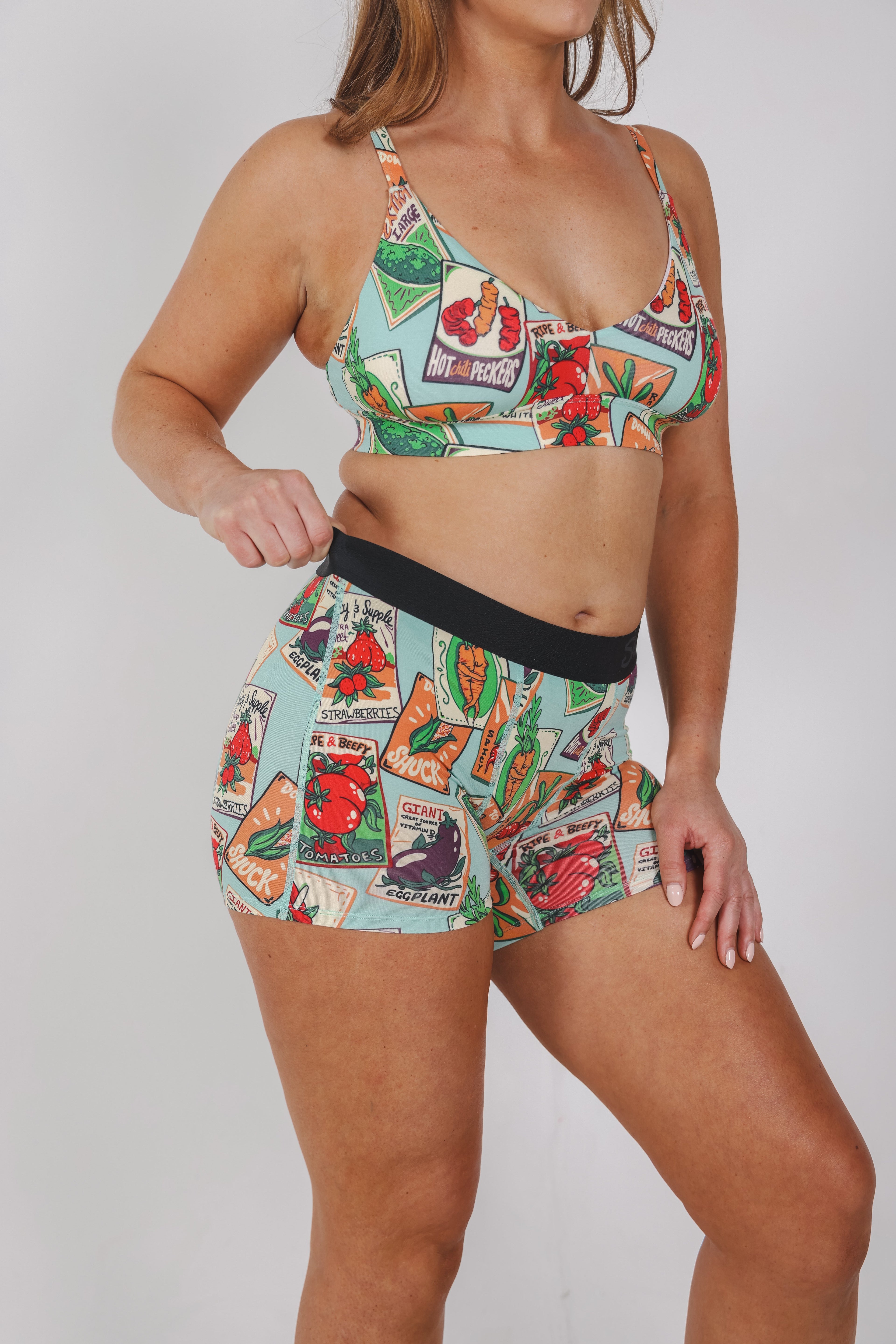Shinesty The Need For Seed seed packet women's boxers – funny garden novelty underwear