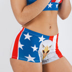 Shinesty The Mascot American flag modal boyshort underwear – patriotic novelty