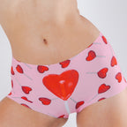 Shinesty The Suckered In heart lollipop seamless boyshort – funny sweet novelty