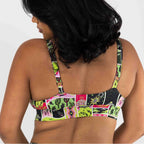 Shinesty The Area 51 retro alien Boob Hammock plunge bralette – funny novelty bralette
