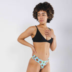 Shinesty The Farmers Market fruit medley seamless thong – colorful fruit novelty underwear