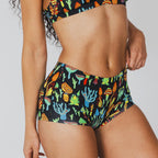 Shinesty The Super Shroom neon mushrooms modal boyshort underwear – funny neon novelty
