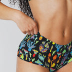 Shinesty The Super Shroom neon mushrooms seamless boyshort – funny neon novelty underwear