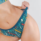 Shinesty The Ski In Ski Out retro ski cheeky underwear – funny ski novelty underwear