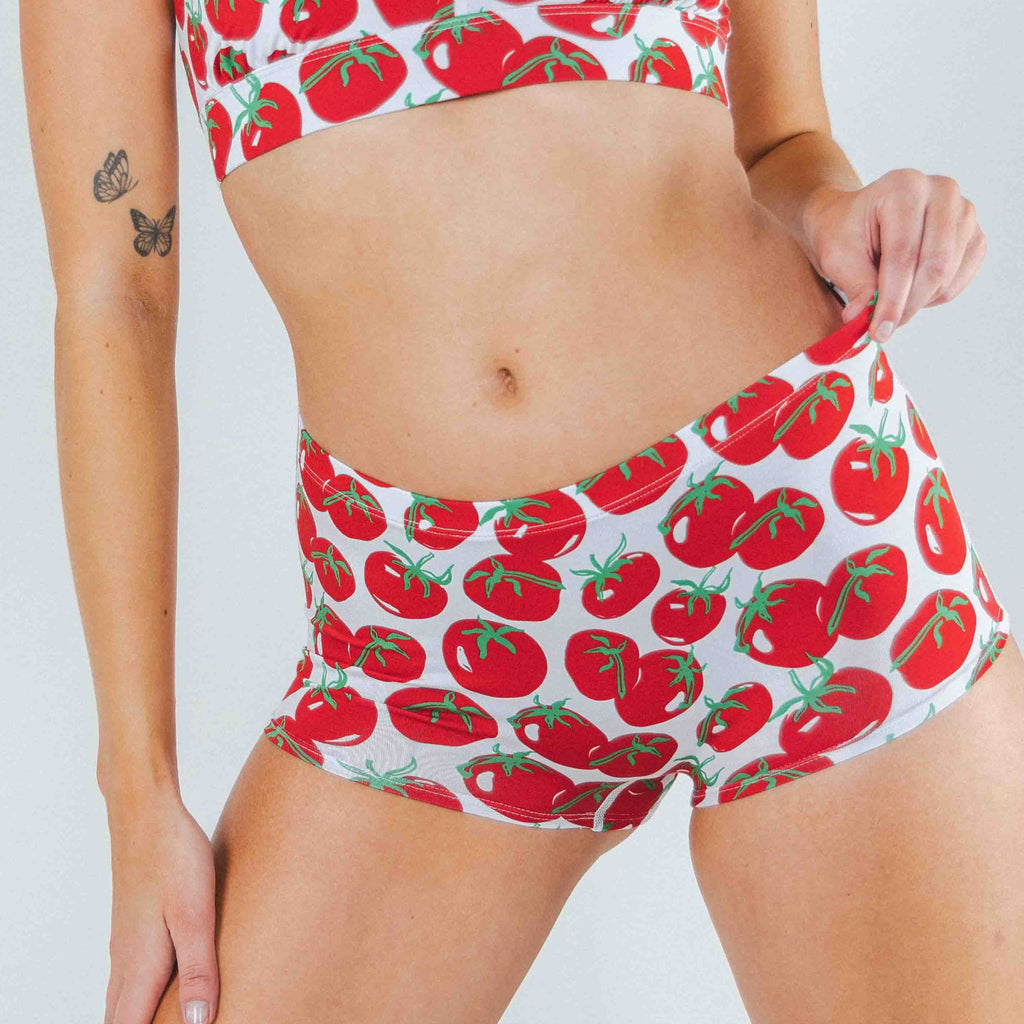 Shinesty The Roma tomato modal boyshort underwear – funny garden novelty underwear
