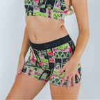 Shinesty The Area 51 retro alien women's boxers – funny retro alien novelty underwear