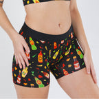 Shinesty The Gotcha Sriracha hot sauce women's boxers – funny food novelty lounge