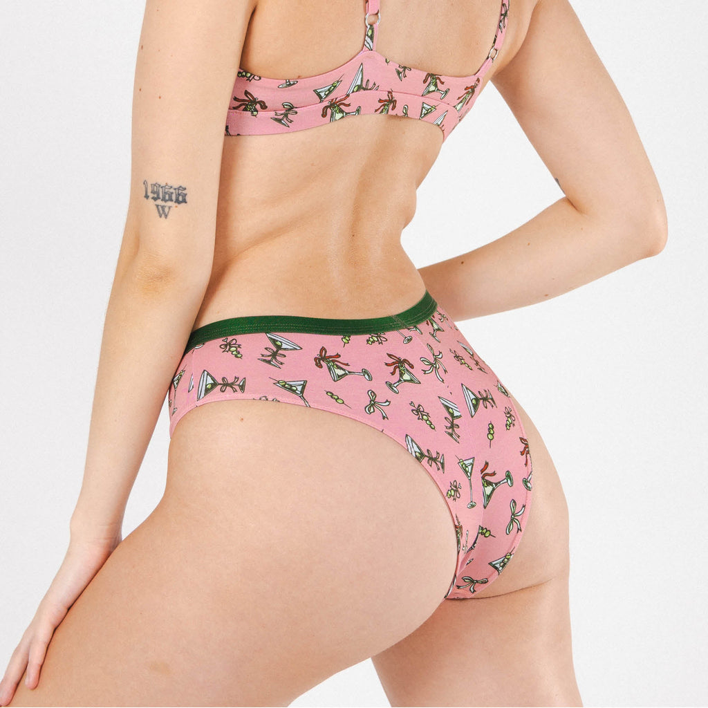 Shinesty The Teeny Tini martini cheeky underwear – funny cocktail novelty underwear