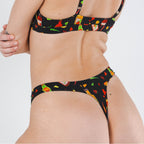 Shinesty The Gotcha Sriracha hot sauce MicroModal thong – funny food novelty underwear