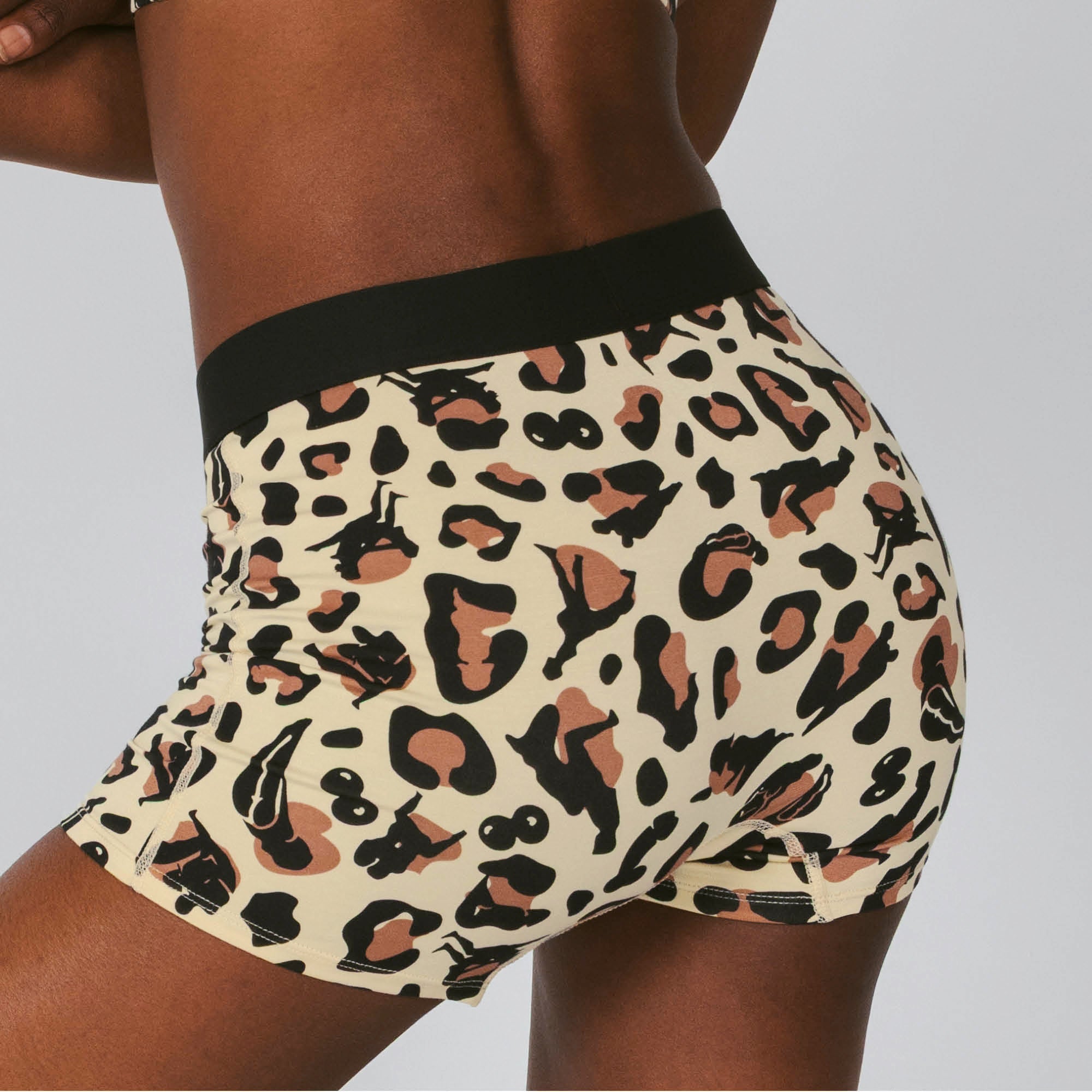 Shinesty The Primal Passion naughty cheetah women's boxers – bold animal print underwear