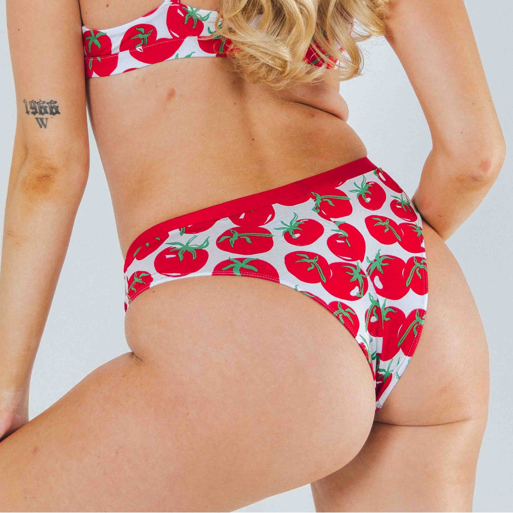 Shinesty The Roma tomato cheeky underwear – funny garden tomato novelty