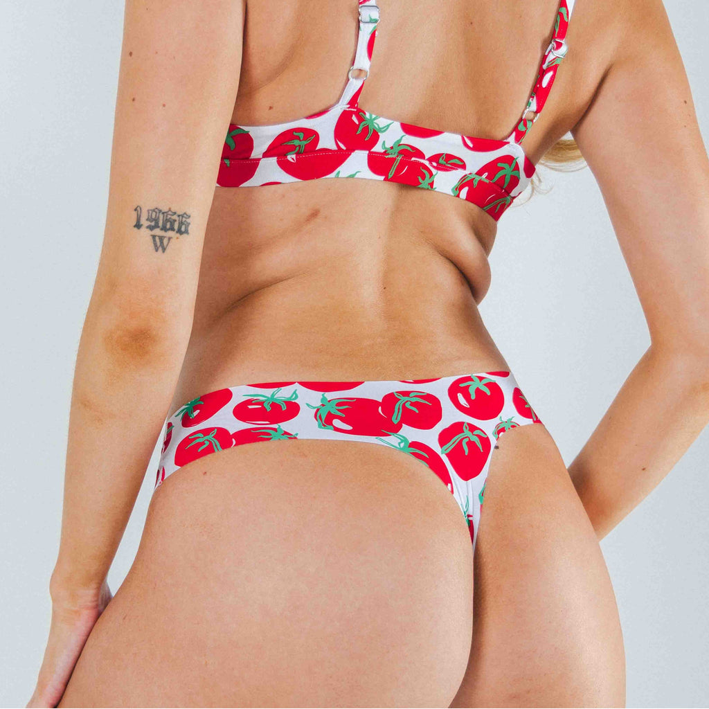 Shinesty The Roma tomato seamless thong – funny garden tomato novelty underwear