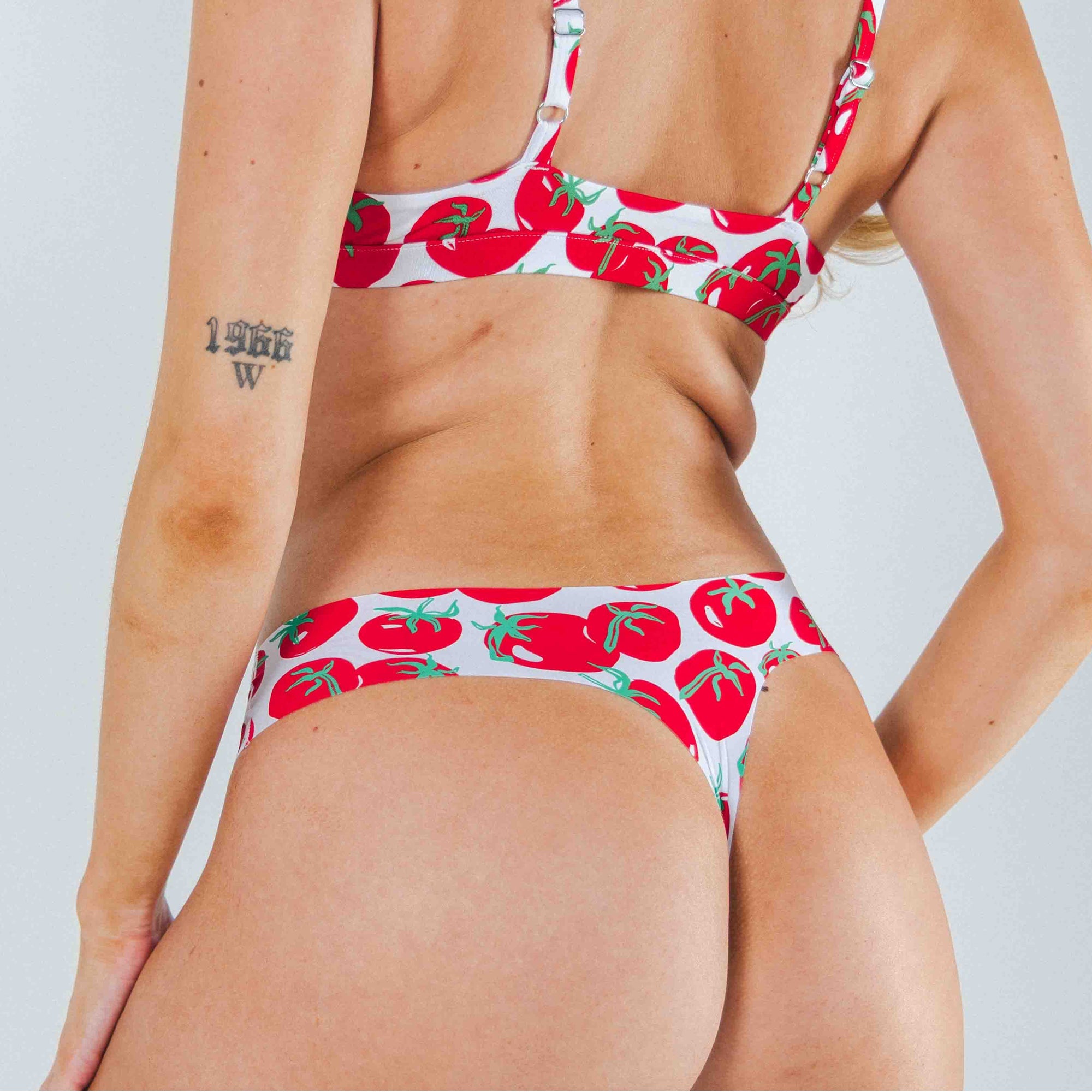Shinesty The Roma tomato seamless thong – funny garden tomato novelty underwear