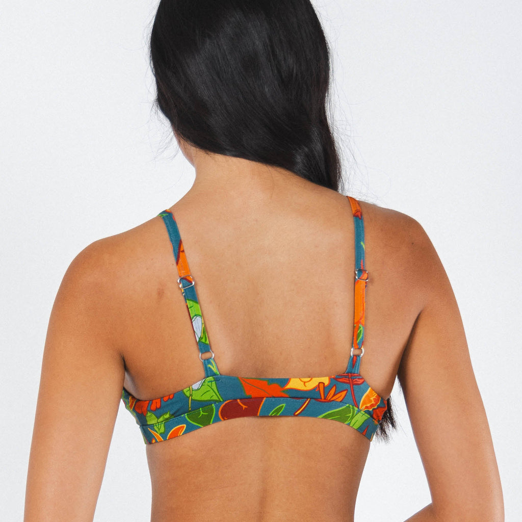 Shinesty The Leaf Peeps naughty leaves Boob Hammock triangle bralette – fall novelty bralette