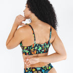 Shinesty The Super Shroom neon mushrooms Boob Hammock scoop bralette – neon novelty bralette