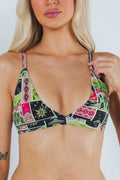 Shinesty The Area 51 retro alien Boob Hammock triangle bralette – funny novelty bralette