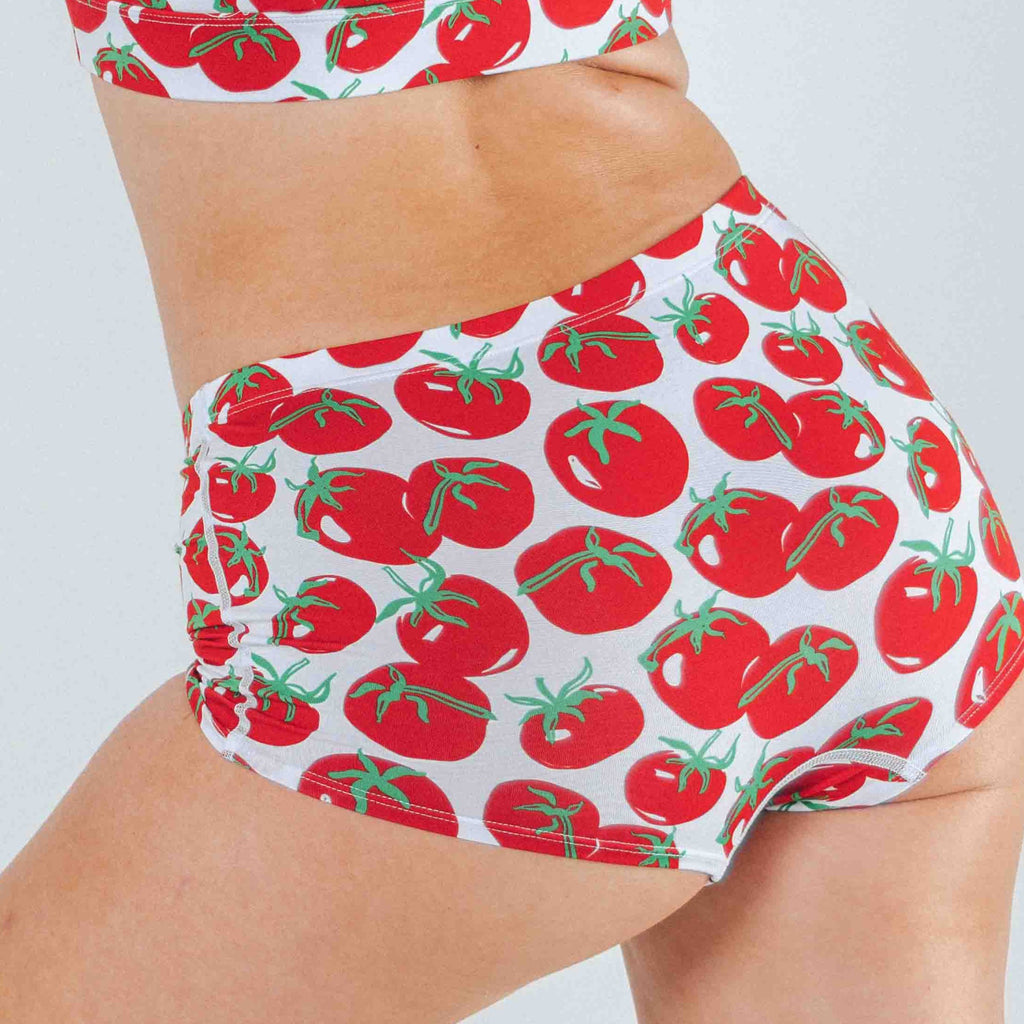 Shinesty The Roma tomato modal boyshort underwear – funny garden novelty underwear