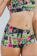 Shinesty The Area 51 retro alien modal boyshort underwear – funny retro alien novelty