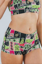Shinesty The Area 51 retro alien modal boyshort underwear – funny retro alien novelty