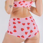 Shinesty The Suckered In heart lollipop seamless boyshort – funny sweet novelty