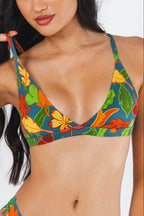 Shinesty The Leaf Peeps naughty leaves Boob Hammock triangle bralette – fall novelty bralette