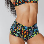 Shinesty The Super Shroom neon mushrooms seamless boyshort – funny neon novelty underwear