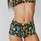 Shinesty The Super Shroom neon mushrooms modal boyshort underwear – funny neon novelty