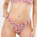 Shinesty The Teeny Tini martini MicroModal thong – funny cocktail novelty underwear