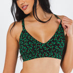 Shinesty The Kiss Me There mistletoe Boob Hammock plunge bralette – Christmas novelty bralette