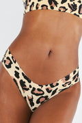 Shinesty The Primal Passion naughty cheetah seamless thong – bold animal print underwear