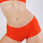 Shinesty The Maraschino flame scarlet red seamless boyshort – bold red tonal underwear