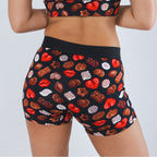 Shinesty The Bonbons naughty chocolates women's boxers – funny Valentine's novelty underwear
