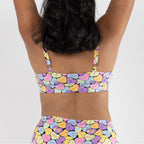 Shinesty The Candy Crush candy hearts Boob Hammock plunge bralette – Valentine's novelty