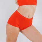 Shinesty The Maraschino flame scarlet red modal boyshort underwear – bold red tonal