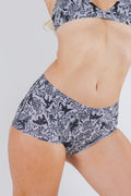 Shinesty The Racy and Lacy provocative lace print seamless boyshort – funny novelty underwear