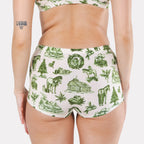 Shinesty The Western Wonderland western toile modal boyshort underwear – holiday novelty