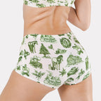 Shinesty The Western Wonderland western toile modal boyshort underwear – holiday novelty