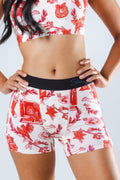 Shinesty The Santa Slays Christmas toile women's boxers – funny Christmas novelty underwear