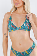 Shinesty The Ski In Ski Out retro ski Boob Hammock triangle bralette – funny ski novelty