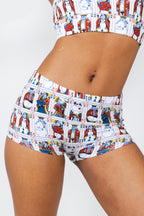 Shinesty The Strip Poker playing cards modal boyshort underwear – funny gambling novelty