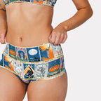 Shinesty The Taboo tarot cards seamless boyshort – mysterious novelty women's underwear