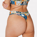 Shinesty The Taboo tarot cards seamless thong – mystical novelty women's underwear