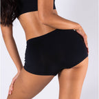 Shinesty The Threat Level Midnight solid black modal boyshort – classic everyday underwear