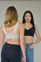 The Only Bra V-Neck Lift Bra worn on model, alternate lifestyle view.