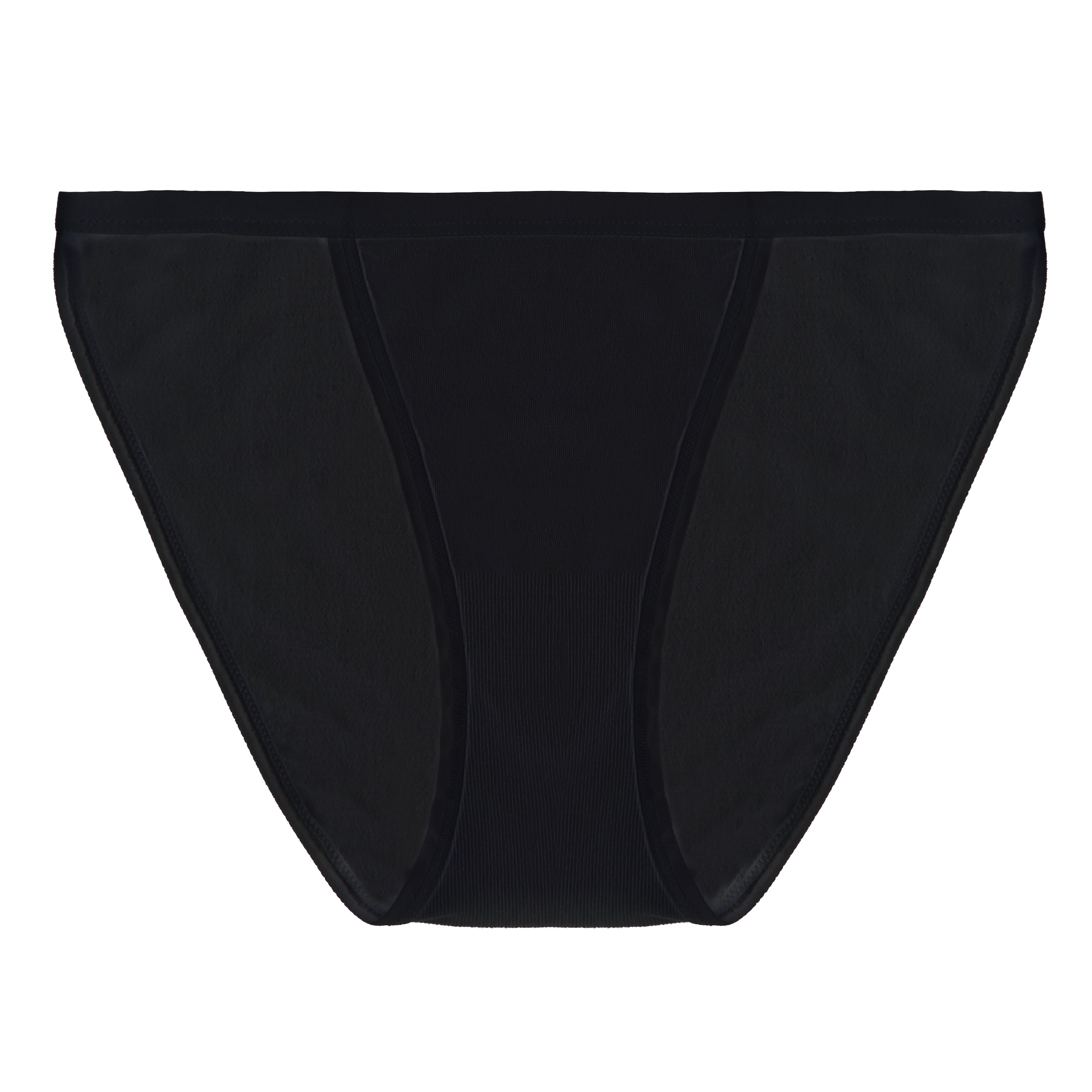 Spun Bamboo PantyBoo Women's Bikini Underwear, back view on a white background.